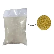 1000 Borrachinhas Elásticas Para Laços Lacinho Pet Shop 5/16 Cor - Liso Foto mini 2