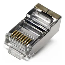 1000 Conector Macho Rj45 Blindado Cat6 Adconnect Foto  mini 1