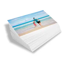 1000 Fls Papel Fotográfico A6 Rc Glossy Brilhante 260g 10x15 Cor Branco Foto  mini 1