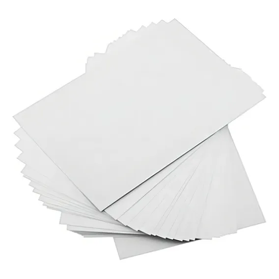 1000 Folhas Papel Fotográfico Fosco Matte 108g A4 Premium Cor Branco Foto 1