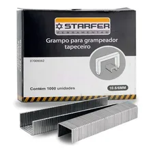 1000 Grampo Para Grampeador Starfer 106/6mm Profissional Foto mini 1