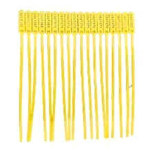 1000 Lacre Para Malote Numerado 23cm Amarelo Foto mini 3