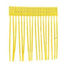 1000 Lacre Para Malote Numerado 23cm Amarelo Foto mini 2