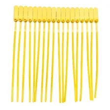1000 Lacre Para Malote Numerado 23cm Amarelo Foto mini 1