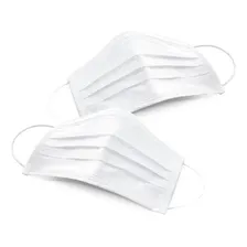 1000 Máscara Descartável Cirúrgica Tripla C/ Elástico (20cx) Cor Branco Foto mini 4