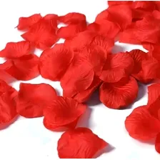 1000 Pétalas Seda Rosas Artificiais Cor Vermelha Luxo Decora Cor Vermelho Foto mini 1