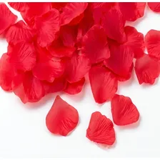 1000 Pétalas Seda Rosas Artificiais Cor Vermelha Luxo Decora Cor Vermelho Foto mini 3