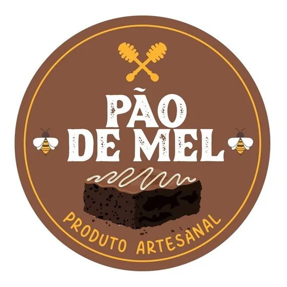 1000 R贸tulos Adesivos Personalizadas P茫o De Mel 4x4cm Cor Personalizado Foto 1