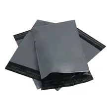 1000 Saco Plastico Correio 15x25 Embalagens Plasticas Cinza Foto mini 3