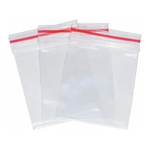 1000 Sacos Saquinho Zip Lock Hermético 4x4 Abre E Fecha Foto 1