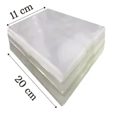 1000 Saquinhos Saco Plástico Transparente Tamanho 11x20 Cm Foto mini 1