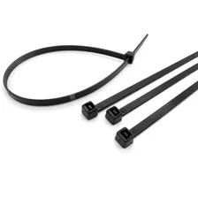 1000 Un Cinta Abraçadeira Nylon 150mm X 2,5mm Preta Foto mini 1