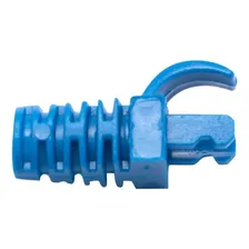 1000 Unidades Capa De Borracha Snap In Rj45 Plug Azul Claro Cor Azul-claro Foto mini 2