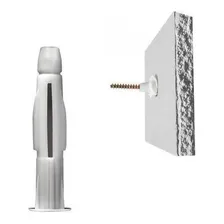 1000pcs Bucha Mu Sfor 8mm Para Drywall Bloco Tijolo Oco Foto mini 2