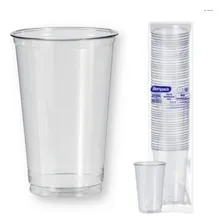 1000un Copo Pet Cristal 354ml 12oz/98 Transparente Bompack Foto  mini 1
