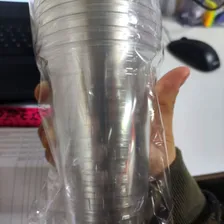 1000un Copo Pet Cristal 354ml 12oz/98 Transparente Bompack Foto mini  3