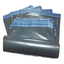 1000un Envelopes Correios Plásticos 13x25cm Segurança Cinza Foto mini  3