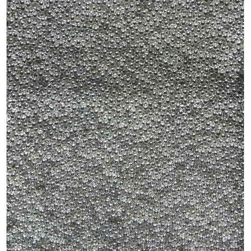 100g Caviar De Metal Dourado Ou Prata Unha Não Mancha Cor prata 100g Foto 1
