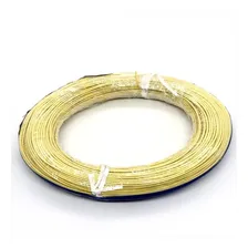 100m Cabinho Flexivel 22awg = 0,30mm Amarelo Foto mini 1