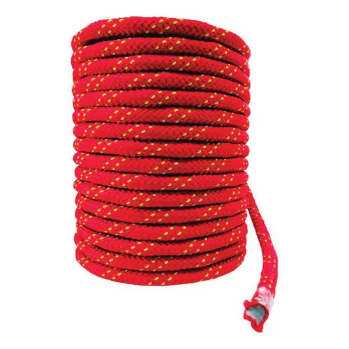 100m Corda Semi Estatica 10,5mm Rapel Escalada Montanhismo Cor Vermelho Foto 1
