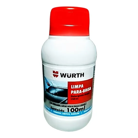 100ml De Potência: Limpa Para-brisa Wurth Foto 1