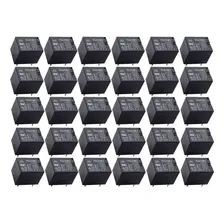 100pcs Rele 12v 1 Contato Seco 10a Na 05 Pinos Foto mini 2
