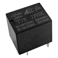 100pcs Rele 12v 20a Q78f Mini 5 Pinos Eletrica Eletronica Foto mini 2