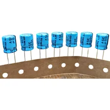 (100x) Capacitor Eletrolítico Rd 100uf 35v 10x12mm Foto mini 1