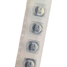 (100x) Capacitor Eletrolítico Smd 47uf 16v 6,3x5,5mm Foto mini  2