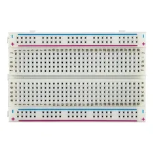 100x Peças Protoboard Breadboard 400 Pontos Furos Pinos Foto mini 4