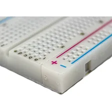 100x Peças Protoboard Breadboard 400 Pontos Furos Pinos Foto mini  3