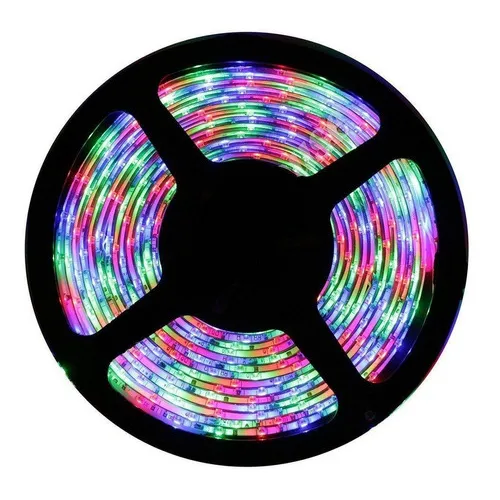 10m Fita 3528 Rgb C/f5a, Controle E Amplificador Foto 1