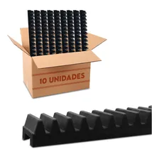 10pcs Gomo Cremalheira 50cm Seg Garen Unisystem Mcgarcia Cor Preto Foto mini 1