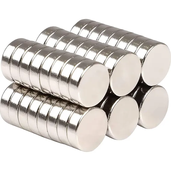 10pcs. Imã De NeodÃmio 12x3 Redondo Pastilha 12mm X 3mm N35 Foto 1