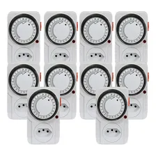 10pcs Timer Temporizador Analógico 110/220v Progamável Foto mini 1