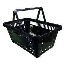10un Cesta Média Compras Super - Eko Cor Preto Foto mini 1