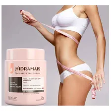 10un Creme Massagem Pimenta Negra 1kg Hidramais+ Espátula Foto mini 3