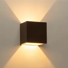 10x Arandela 2 Facho Luminária Externa Interna Parede St397 Foto mini 4