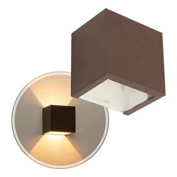 10x Arandela 2 Facho Luminária Externa Interna Parede St397 Foto 1