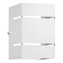 10x Arandela 2 Focos 2 Frisos Efeito Externa Parede Mf161 Cor Branco Foto mini 3