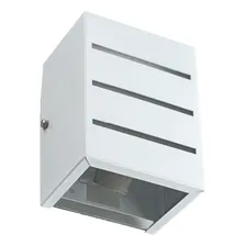 10x Arandela Frisada Luminária Externa Muro Aluminio St298 Estrutura Branco 110V/220V Foto mini 4
