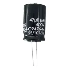(10x) Capacitor Eletrolítico Rd 47uf 400v 16x25mm Foto mini 1