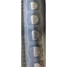 (10x) Capacitor Eletrolítico Smd 47uf 50v 8x10mm Foto mini  2