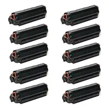 10x Cartucho Toner Laserjet M1132 Mfp 435a 436a 285a M1212 Tinta Preto Foto mini 1