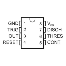 10x Ci Ne555p Lm555 555 Dip8 Foto mini 4