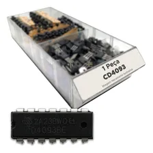 10x Circuito Integrado Cd4093 = Cd 4093 Be - Dip14 Foto  mini 1