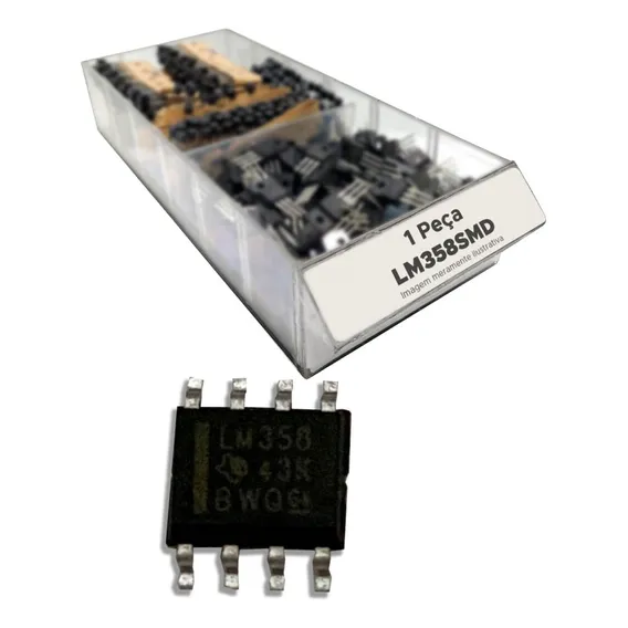 10x Circuito Integrado Lm358smd = Lm358 Smd - Soic8 Foto 1