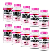 10x Colágeno Hidrolisado C/ Vitamina C (1200 Caps) + Sabor Sem sabor Foto mini 1