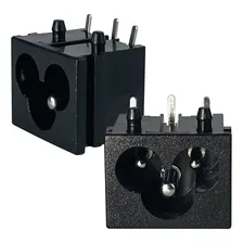 10x Conector Ac Painel Fêmea Tripolar Foto  mini 1