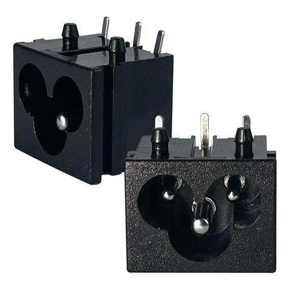 10x Conector Ac Painel Fêmea Tripolar Foto 1
